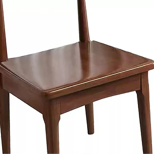 Set 4 Sillas Windsor Bistró Madera Natural Color Nogal 