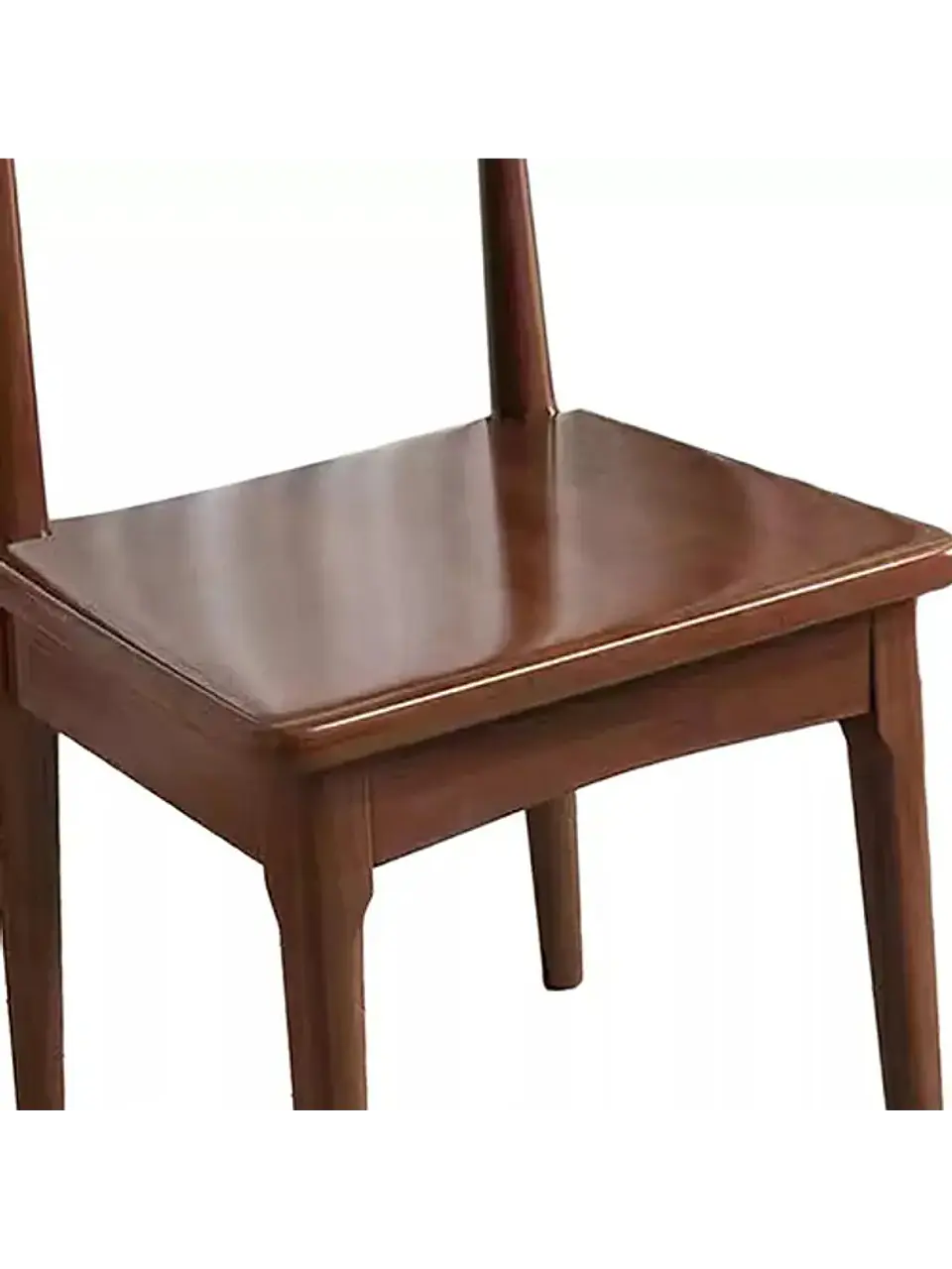 Set 4 Sillas Windsor Bistró Madera Natural Color Nogal  2