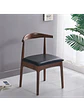 Silla Windsor Bistró Acolchada Madera Color Nogal Set 4 Unidades - Miniatura 3