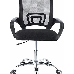 Silla de Escritorio Oficina Luxor Giratoria Comfort Negra