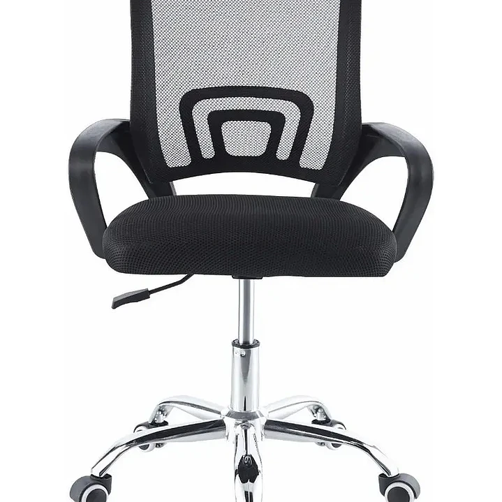 Silla de Escritorio Oficina Luxor Giratoria Comfort Negra 1