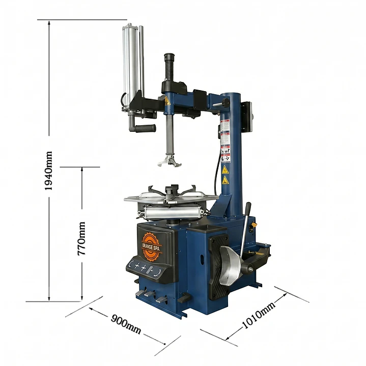 Desmontadora de Neumáticos con Brazo Auxiliar - Para Perfil Bajo - Modelo O-TC200 2