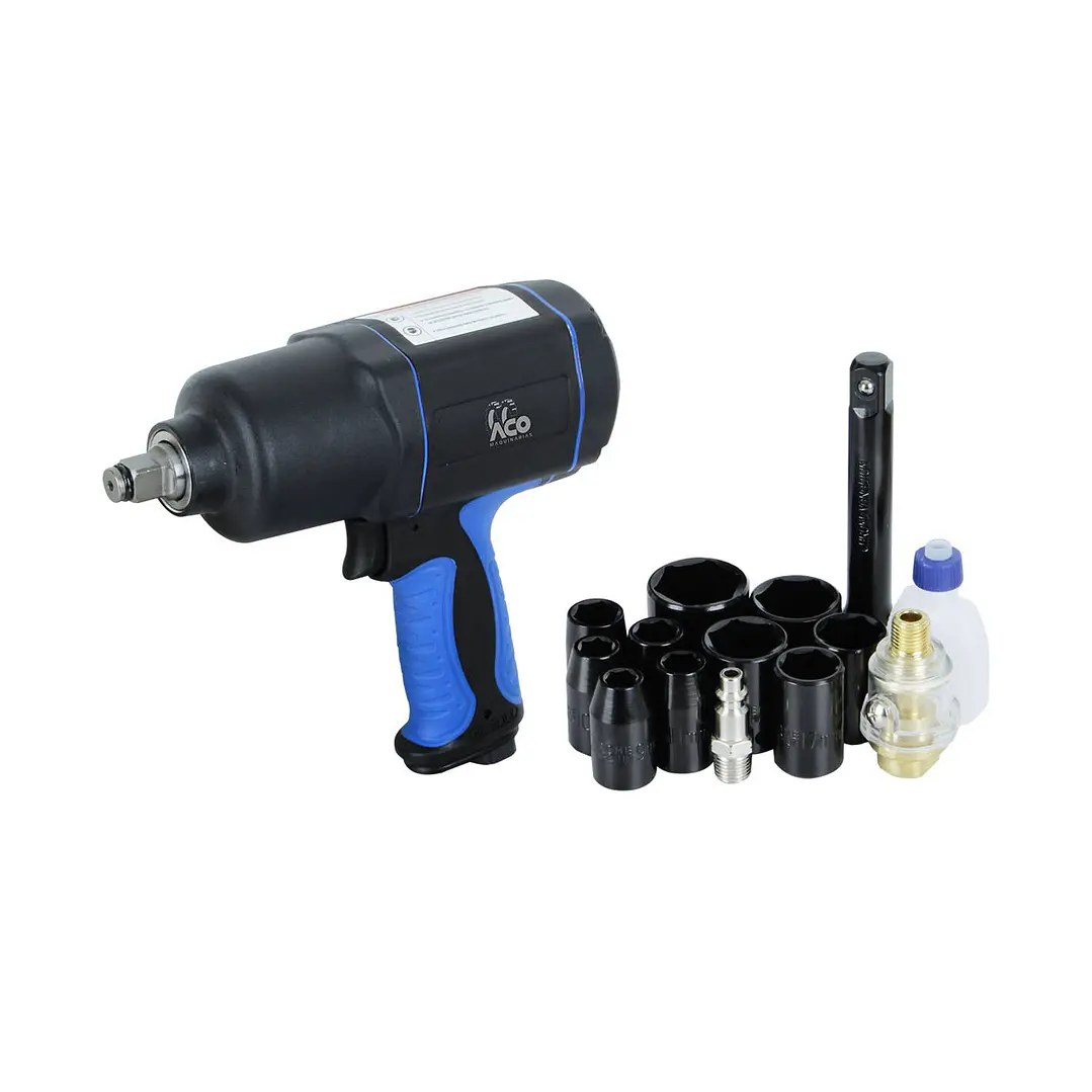 Kit llave de impacto 1/2