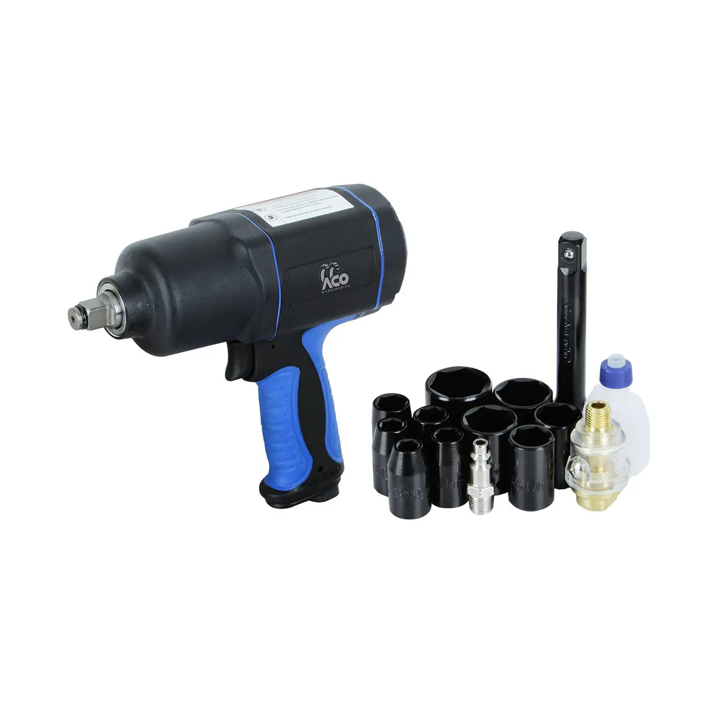 Kit llave de impacto 1/2