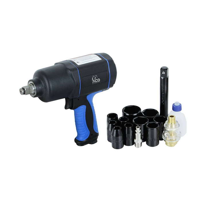 Kit llave de impacto 1/2