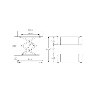 Elevador Tijera 3.000 kg PL-B30Y