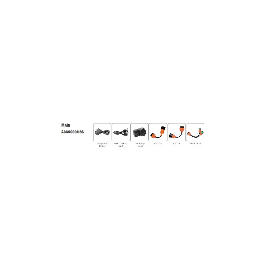 Escáner Automotriz Foxwell i50HD Heavy Duty 5