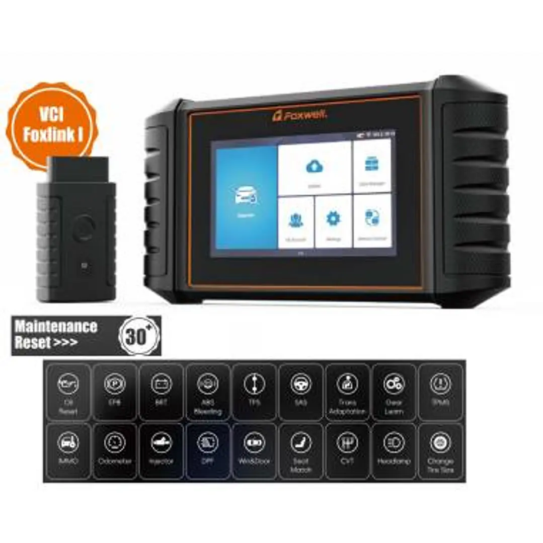 Escáner Automotriz Profesional Foxwell i53BT – Diagnóstico OE Inalámbrico para Talleres Modernos 1