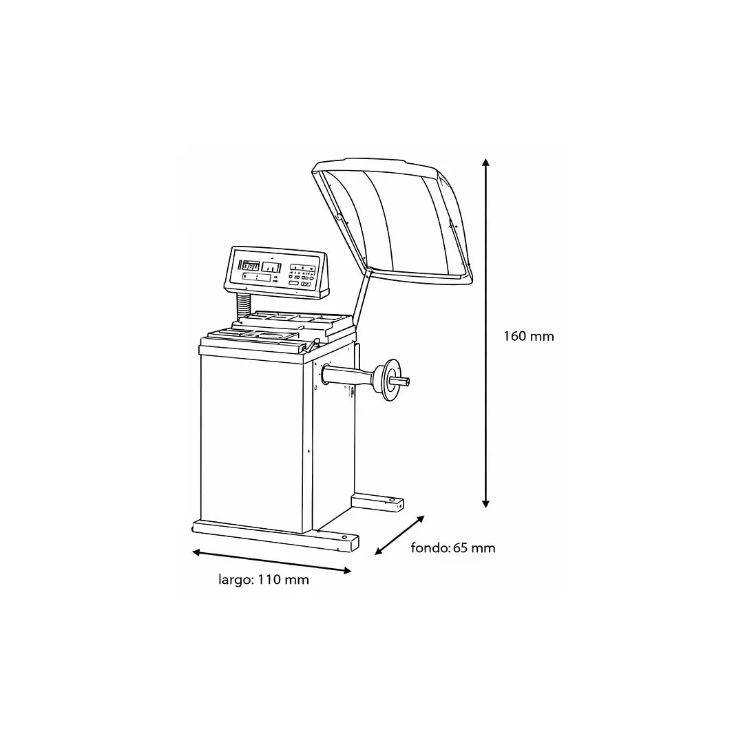 Balanceadora para Camiones y Buses U-150 220V 4