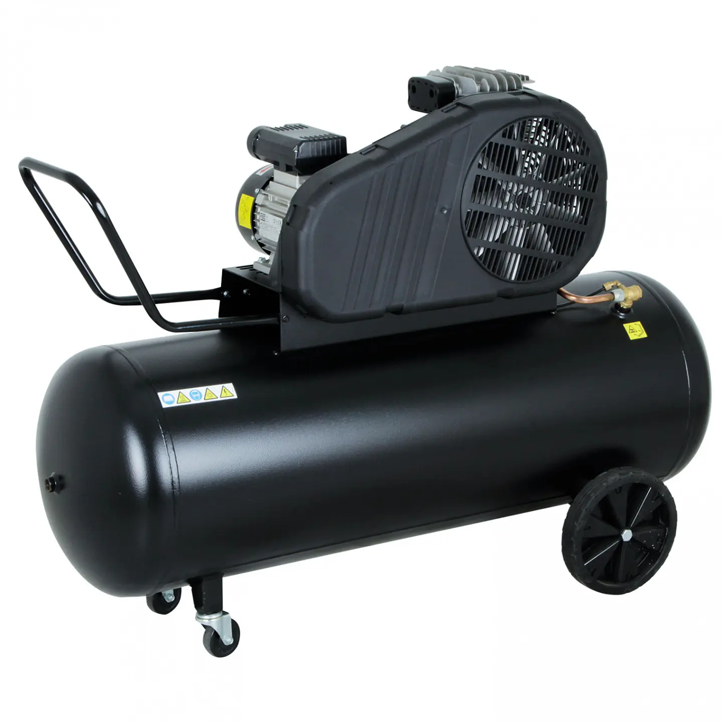 Compresor 3 HP 200 Litros B3800B/3M/200 220V Nuair (Hecho en Italia) 2