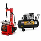 PACK Desmontadora Automotriz O-TC100 + Compresor 3 HP 200 Litros - Miniatura 1