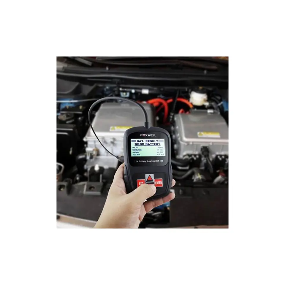 Analizador de Baterías BT-100 6V y 12V 3