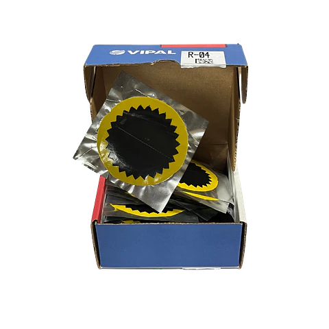 Parche para Cámara Vipal R-04 – 80 mm | Caja 35 Unidades