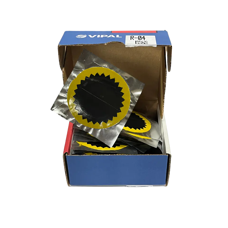 Parche para Cámara Vipal R-04 – 80 mm | Caja 35 Unidades 1