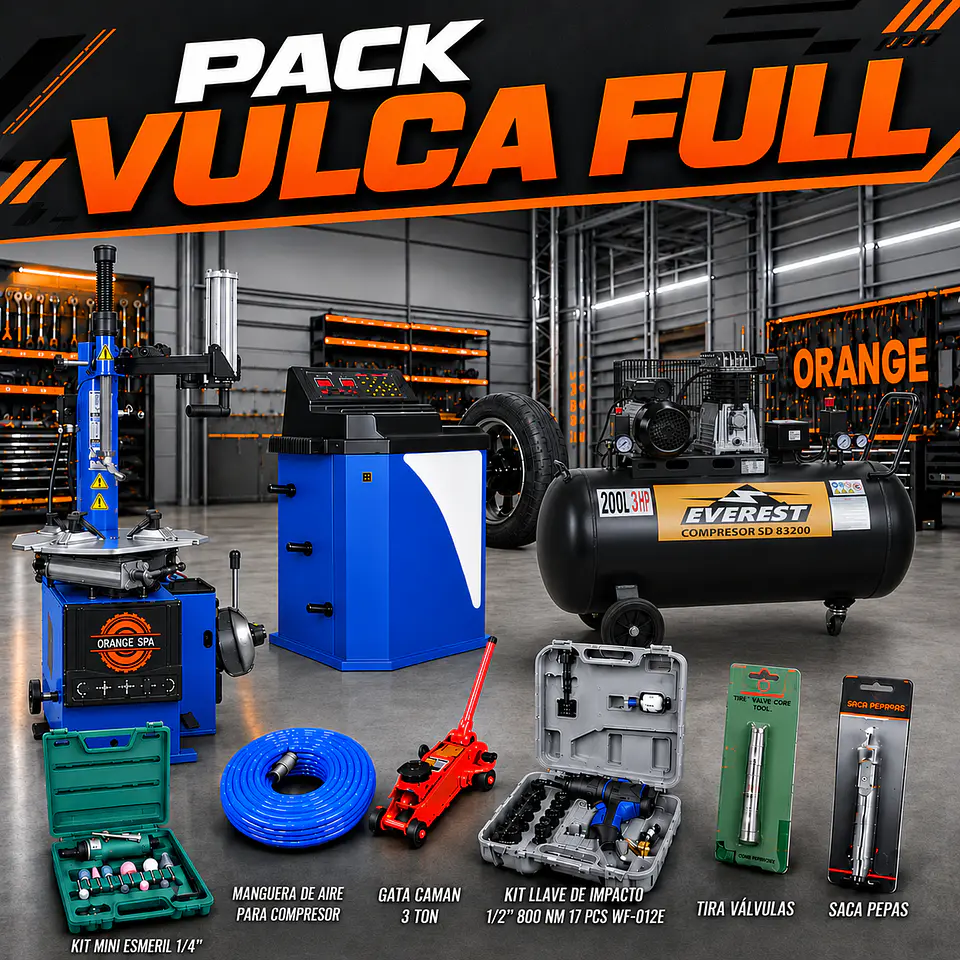 PACK VULCA FULL - Equipamiento completo para Vulcanización 1