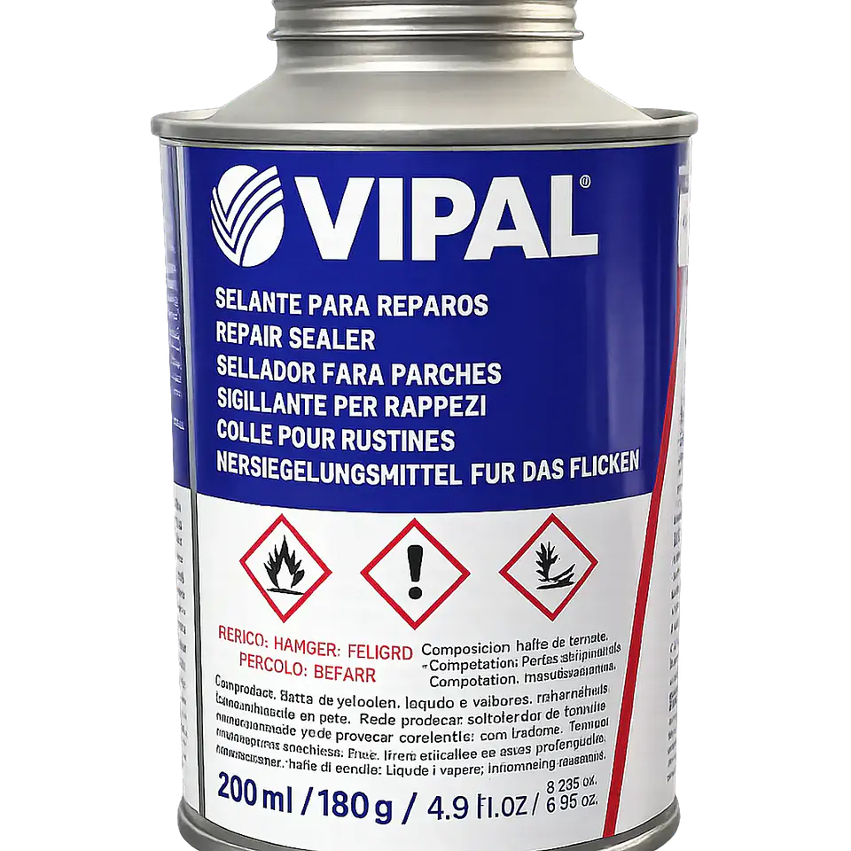 Pack de Insumos Vulcanización en Frío Vipal - Proceso Completo 4