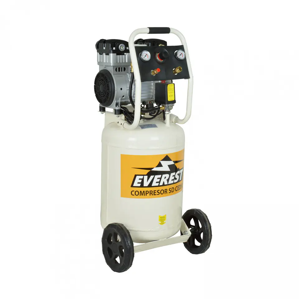 Compresor Dental CED-50 1,5 HP 50 Litros – Libre de Aceite 220V 1