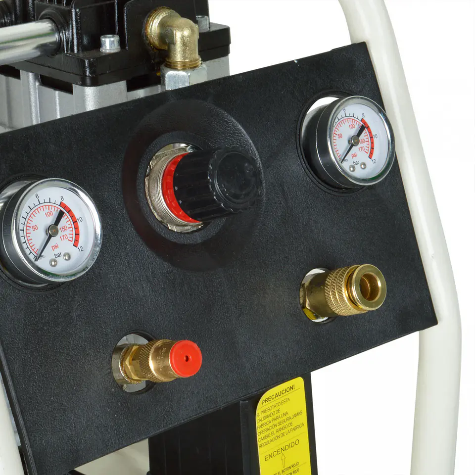 Compresor Dental CED-50 1,5 HP 50 Litros – Libre de Aceite 220V 3