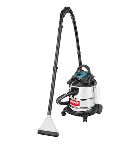 Aspiradora Lavadora Ronix 1400W Seco/Agua Profesional