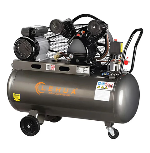 Compresor de aire 3 HP 200 Litros Monofásico Cabezal en "V"