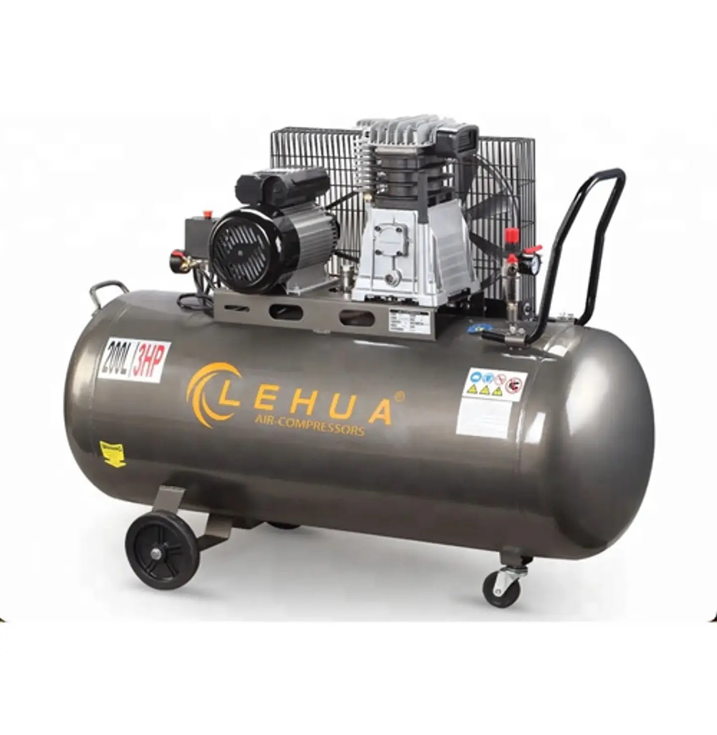 Compresor Lehua 3 HP 200 Lts Monofásico 1