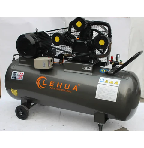 Compresor Lehua 7.5 HP / 300 Litros / Trifásico – Alto Caudal 900 L/min