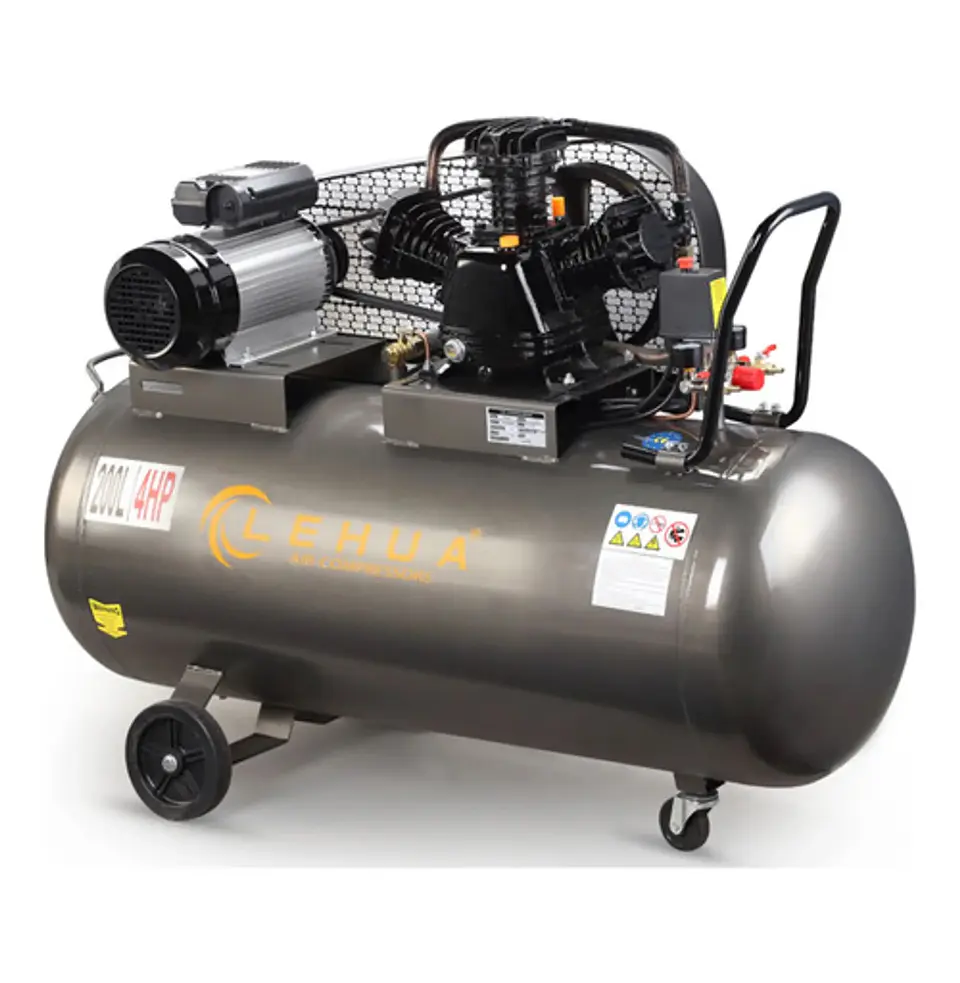Compresor Lehua LHW – 4 HP / 200 Litros / Trifásico 1