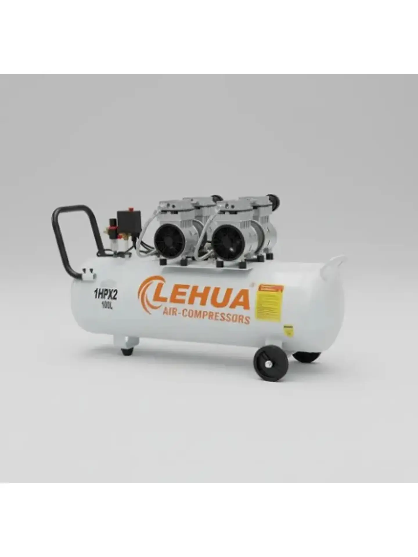 Compresor Silencioso Lehua 2 HP 100 Litros Monofásico 1