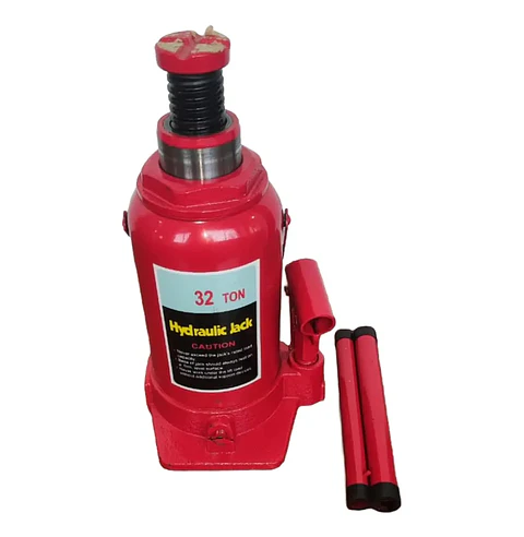 Gata Hidráulica 32 Ton tipo botella con ajuste 60 mm