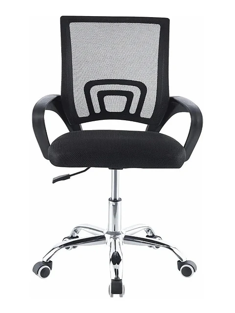 Silla de Escritorio Oficina Luxor Giratoria Comfort Negra