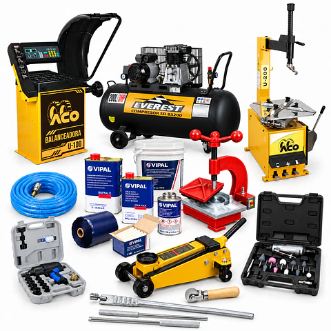 Pack Vulca Full Super ACO – Equipamiento Completo para Vulcanización