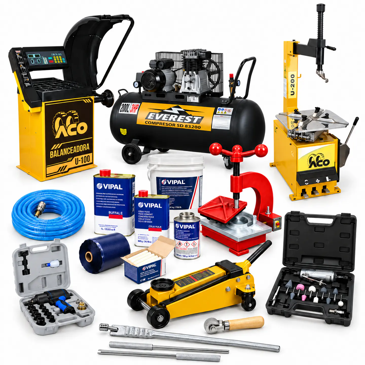 Pack Vulca Full Super ACO – Equipamiento Completo para Vulcanización 1