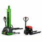 Pack Carga Full Eléctrico – Apilador 1.300 kg + Transpaleta Eléctrica 3.000 kg Litio - Miniatura 1
