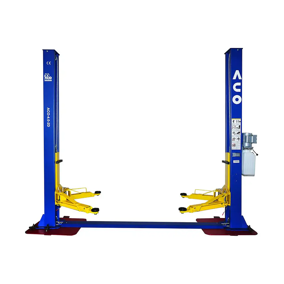 Pack Elevador 2 Columnas 4.000 kg + Recogedor de Aceite Usado 65 Litros 2
