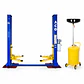 Pack Elevador 2 Columnas 4.000 kg + Recogedor de Aceite Usado 65 Litros - Miniatura 1