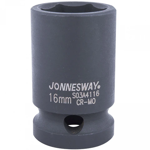 Dado de impacto Jonnesway — cuadrante 1/2" 16 mm S03A4116