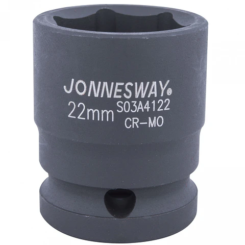 Dado de impacto Jonnesway — cuadrante 1/2" 22 mm S03A4122