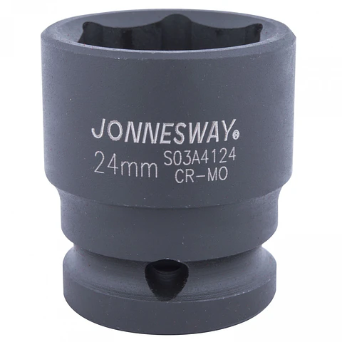 Dado de impacto Jonnesway — cuadrante 1/2" 24 mm S03A4124