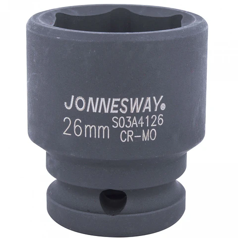 Dado de impacto Jonnesway — cuadrante 1/2" 26 mm S03A4126
