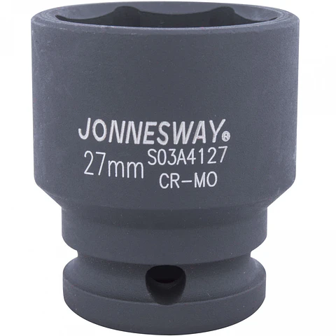 Dado de impacto Jonnesway — cuadrante 1/2" 27 mm S03A4127
