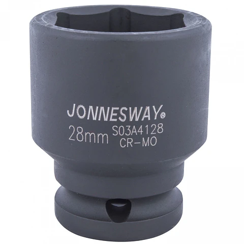 Dado de impacto Jonnesway — cuadrante 1/2" 28 mm S03A4128