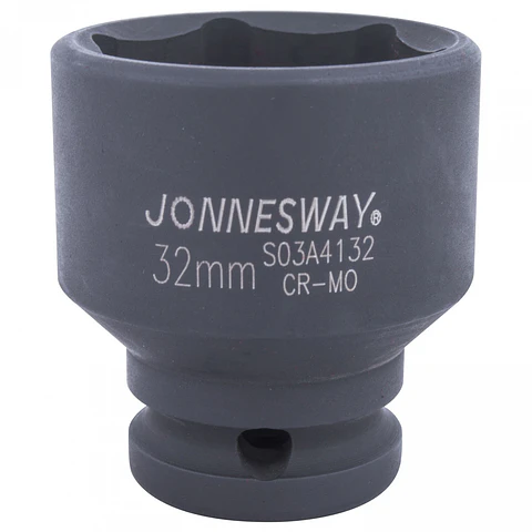 Dado de impacto Jonnesway — cuadrante 1/2" 32 mm S03A4132