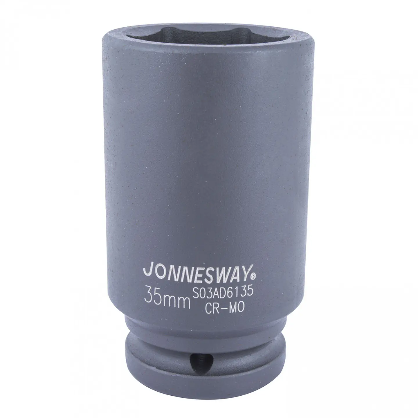 Dado impacto largo Jonnesway — cuadrante 3/4