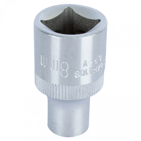Dado cuadrante 1/2" hexagonal 8 mm Jonnesway S04H4108