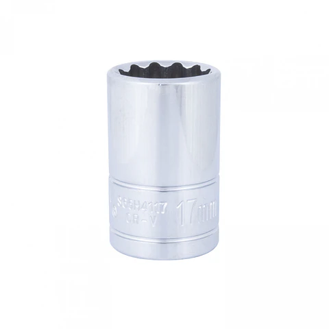 Dado cuadrante 1/2" poligonal 17mm Jonnesway S66H4117