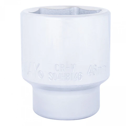 Dado cuadrante 1" hexagonal 46 mm Jonnesway S04H8146