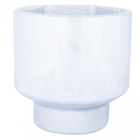 Dado cuadrante 1" hexagonal 77 mm Jonnesway S04H8177