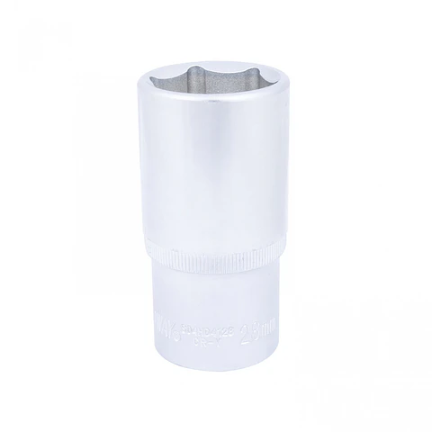 Dado largo cuadrante 1/2" hexagonal 28 mm Jonnesway S04HD4128