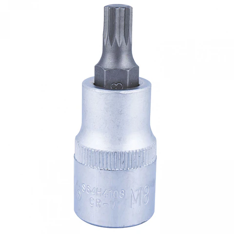 Dado spline cuadrante 1/2" m8 Jonnesway S64H4108