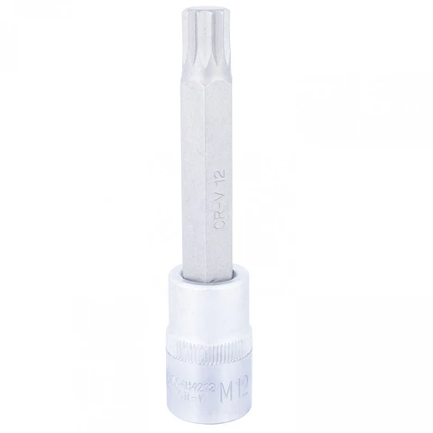 Dado spline largo cuadrante 1/2" m12 Jonnesway S64H4212
